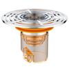 Bathroom Deodorizing Anti-Odor Floor Drain Cover - Copper Core, Insect-Proof, Sewer Safe.