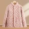 2025 Winter Floral Plus Velvet Cotton Jacket - Warm, Thickened, Stylish Outerwear for Women, Small Floral Design