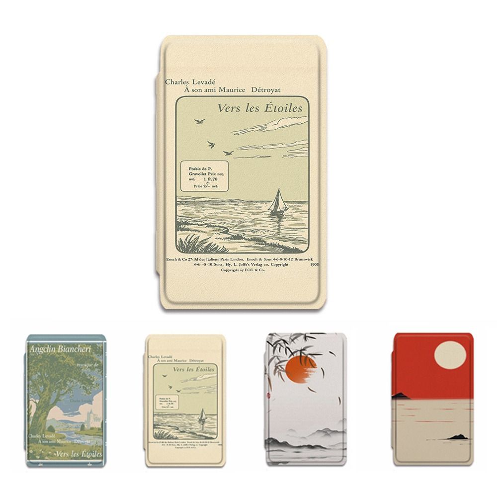 Shockproof Magnetic Case Japanese Style Folio Shell High Quality Protective Cover for XTEINK X4/X3