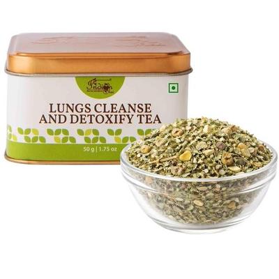 The – 50g | Anti Smoking Herbal Tea with Burdock Root, Valerian Root, Mullein Leaf, Eucalyptus Leaves & More