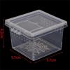 Clear Plastic Reptile Living Box Insect Rearing Food Feeding Lizard Breeding Box Arboreal Anti-Escape Reptile Habitat