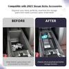 Center Console Storage Tray for 2025 Nissan Kicks Accessories Center Console Organizer Armrest Box Storage Interior Accessories