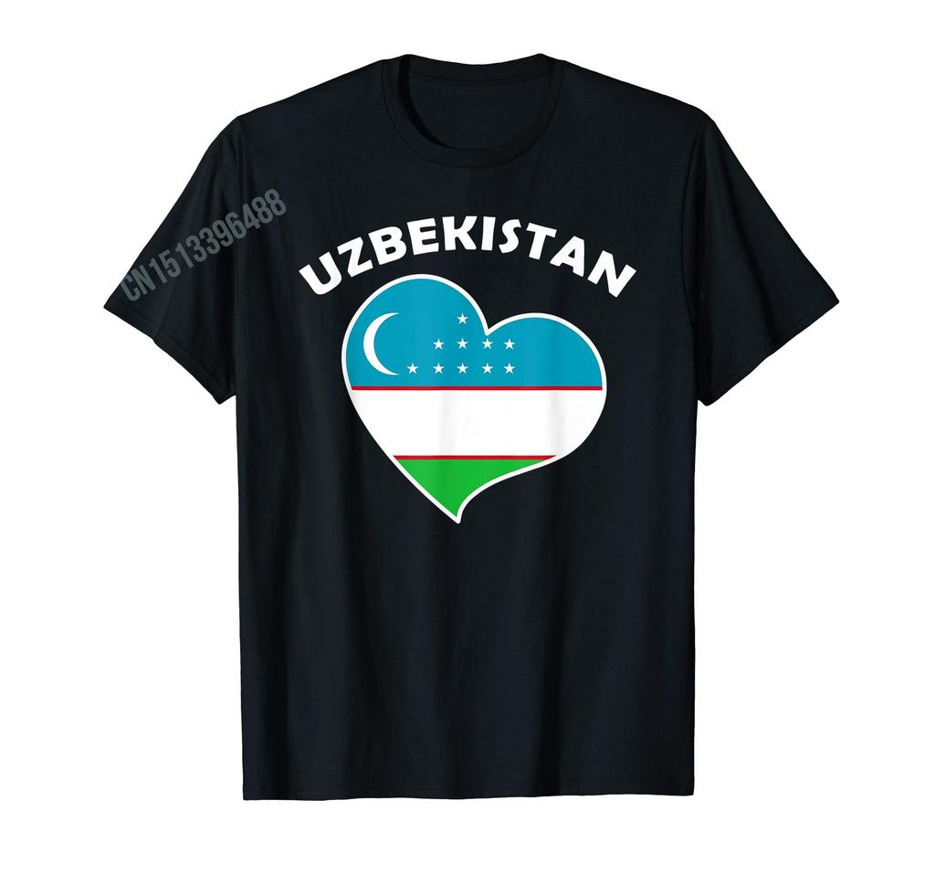 Men Women T Shirt More Design Uzbekistan Uzbek Tashkent Xumo Flag TShirt Tops 100 Cotton  Tees