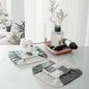 Macrame Placemats Cup Mat Tablecloth Coaster Cup Pad Handcrafted Cotton Insulation Mats Rural Style Creative Woven Coaster
