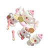 14 Pcs Wood Mini White Tea Set Toy Cup Kitchen Game Kindergarten Gift