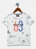 Boy Regular Fit White Tshirt