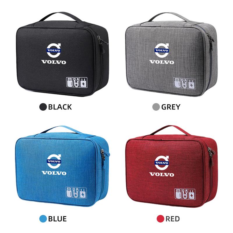 Borsa Organizer Elettronico Digitale Impermeabile di Grande Capacità Multifunzionale Per Volvo V40 V60 V90 XC40 XC60 XC90 S60 S90