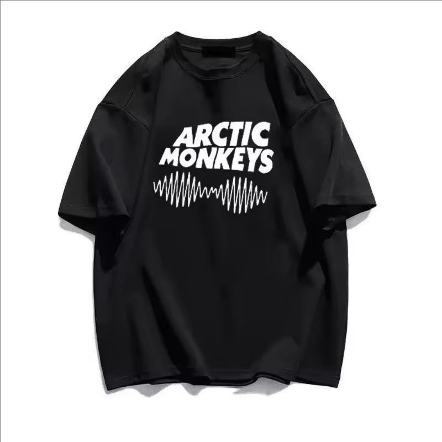 

Arctic Monkeys Clothes Women T Shirt Male Manga Casual 2022 Y2k White T Shirt T Shirt Clothes Manga XXXXXL чорний