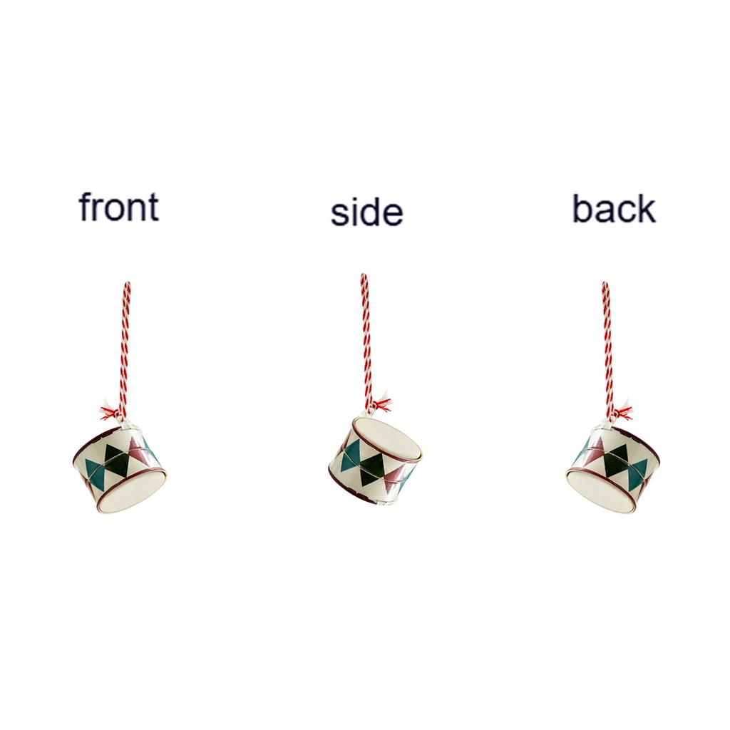 Christmas Decorations, Painted Gongs, Drums, Iron Ornaments, Desktop Ornaments, Christmas Tree Ornaments, Decoration