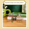 panda cartoon panda Bookmark cartoon Book Page Marker Creative Metal panda Bookmark  Birthday Gift
