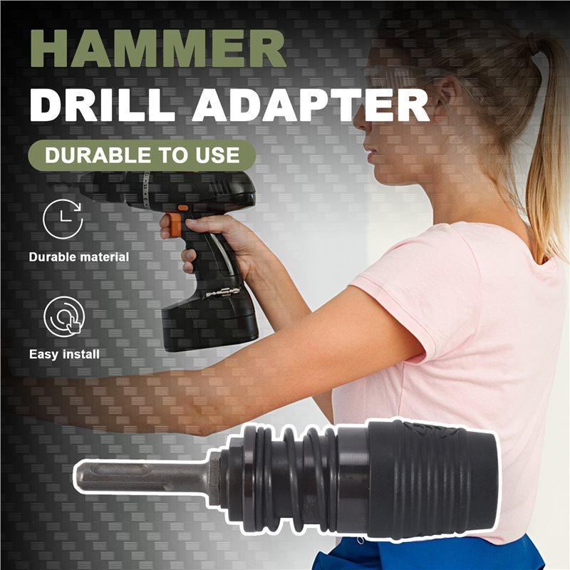 ABUL-1Pc Hammer Drill Adapter For SDS-Plus To For SDS Max Adapter Socket Chisel Hammer Drill Chuck Adapter Tool Power Tool