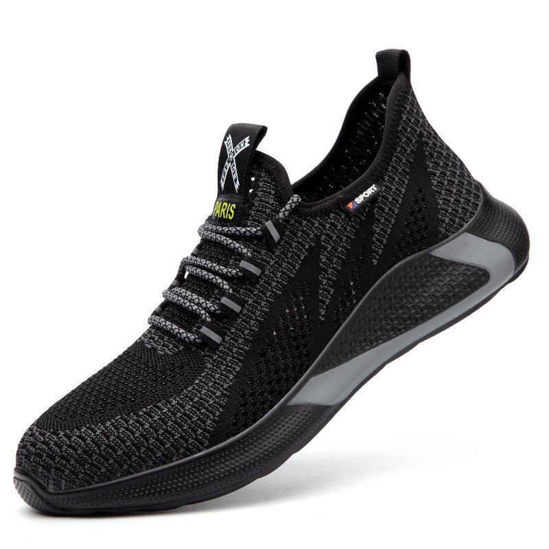 Men's Breathable Anti-Smash and Anti-Puncture Summer Work Shoes