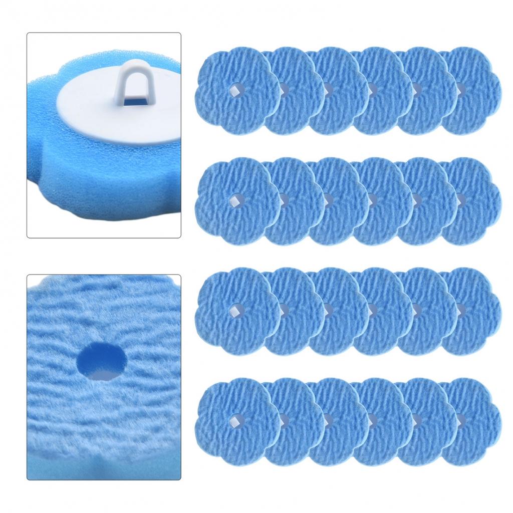 6/12/24PCS Brush Heads Blue Brush Head Set Disposable