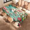 Vibrant Floral Tablecloth Unique Printed Decor for Your Dining Space