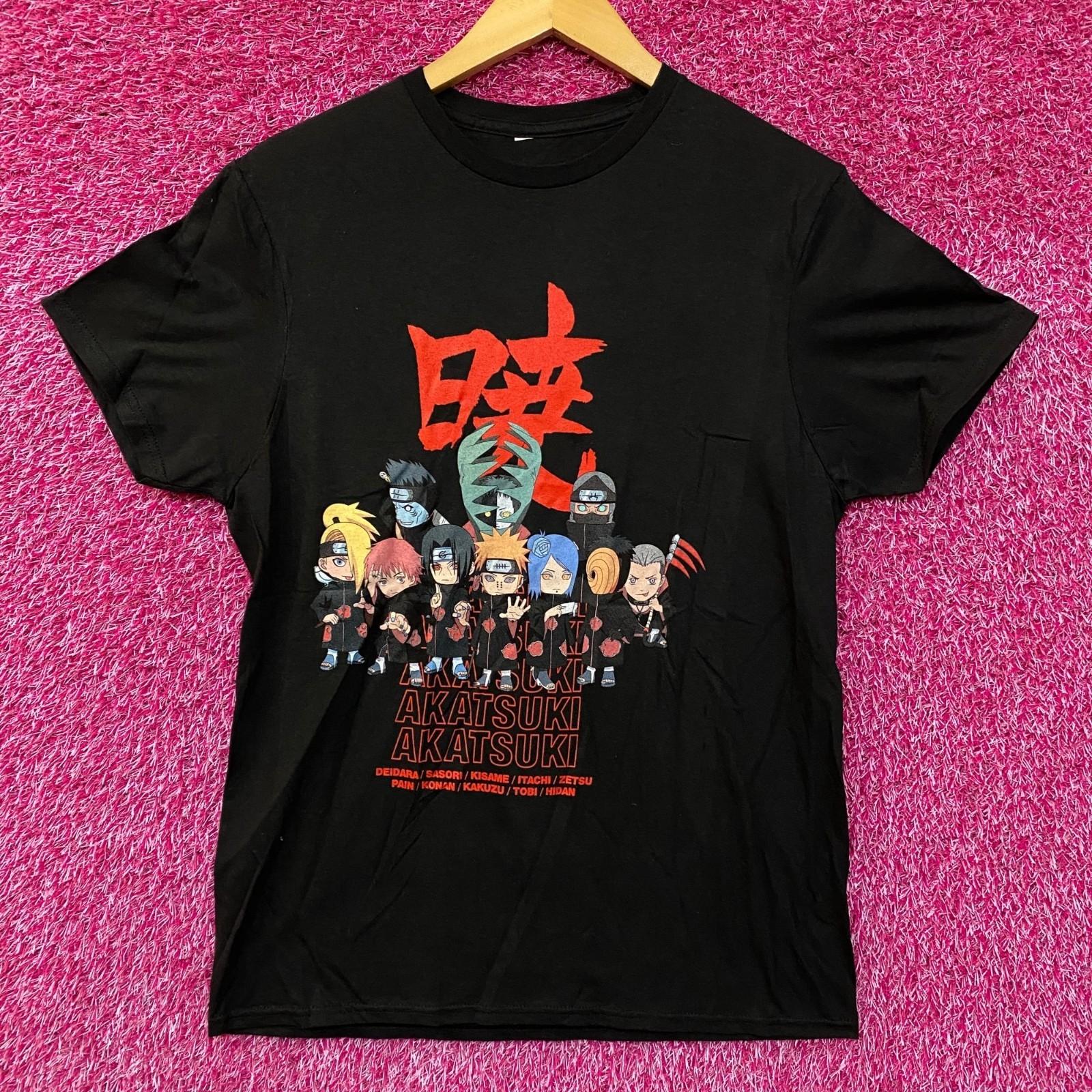 

Naruto Shippuden Akatsuki Chibi Members Anime T-Shirt Small XL