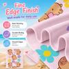 Cute Capybara Pink Beach Towel Flat Print Soft Quick-Dry Microfiber Large Bath Towel for Summer Beach Travel Outdoor Gift