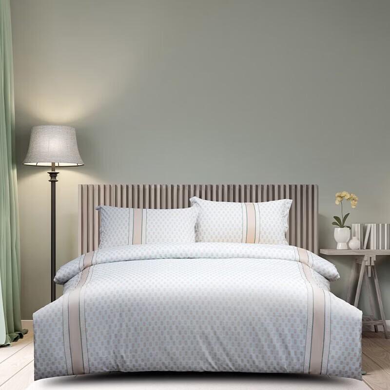 Mercury Home Textiles All-Cotton 4-Piece Bedding Set