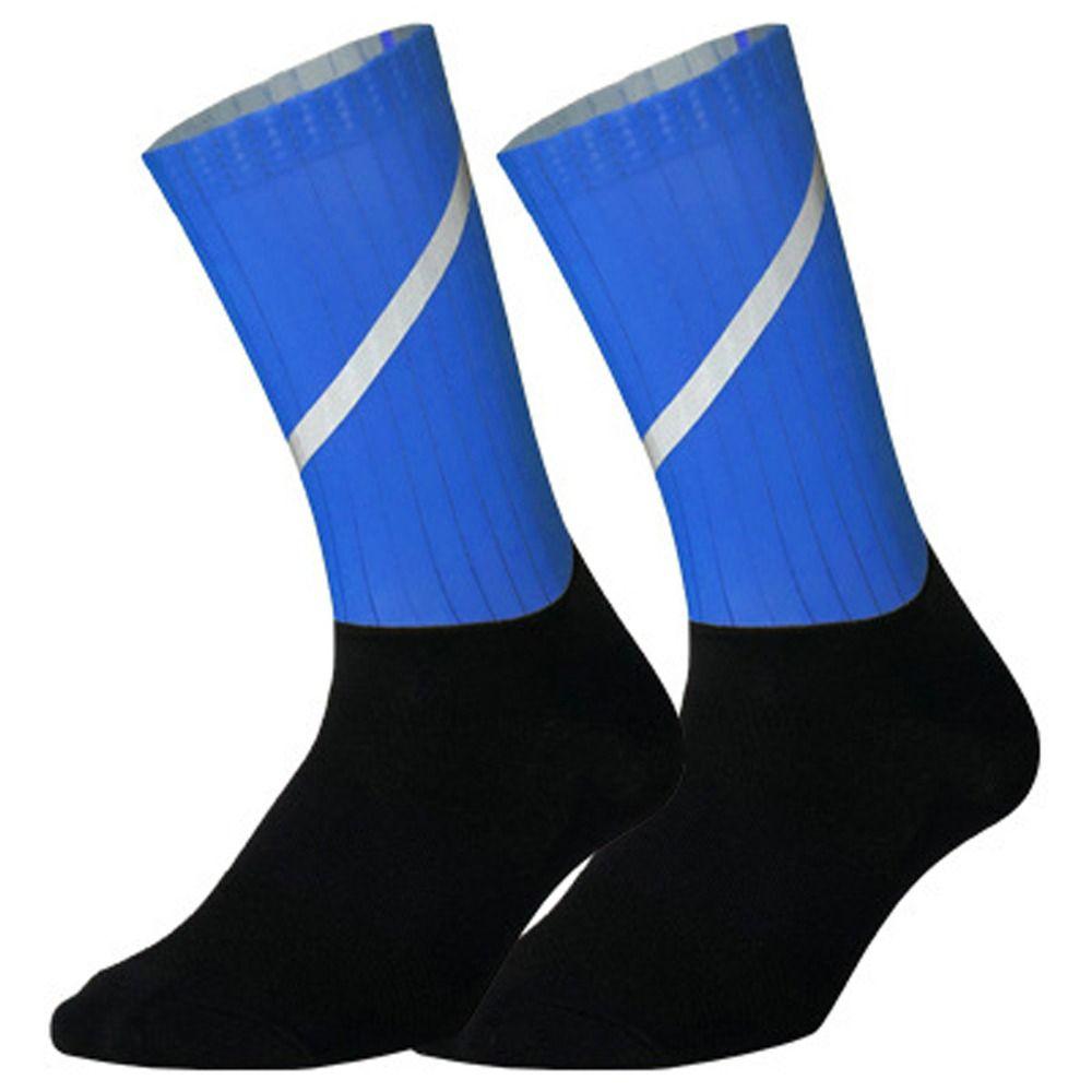 1 Pair Sweat-absorbent Sports Socks Reflective Mid Tank Sports Socks Cycling Socks  Racing