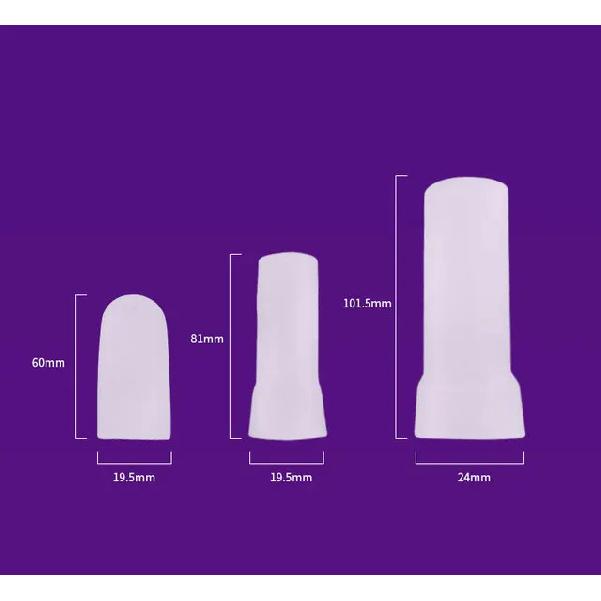 Penis Sleeve Extender Pump Vacuum Cap Accessories Enlargement Glans Protector Reusable Silicone Case Clamping Kit Sextoy for Man