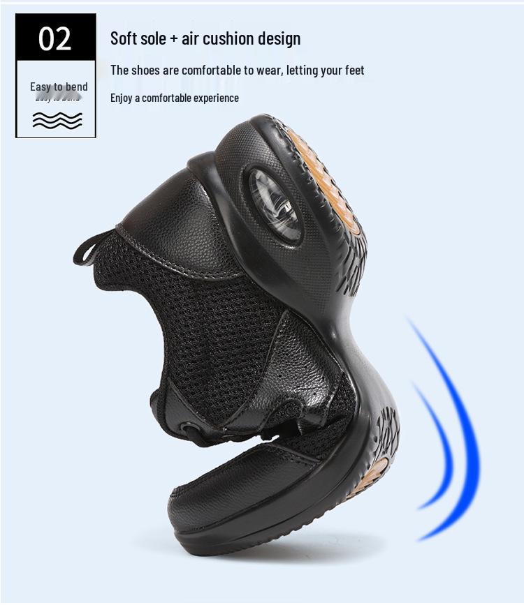 Women's Non-Slip Soft Sole Square Dance Shoes - Comfortable Beef Tendon Sole for Tired-Free Dancing