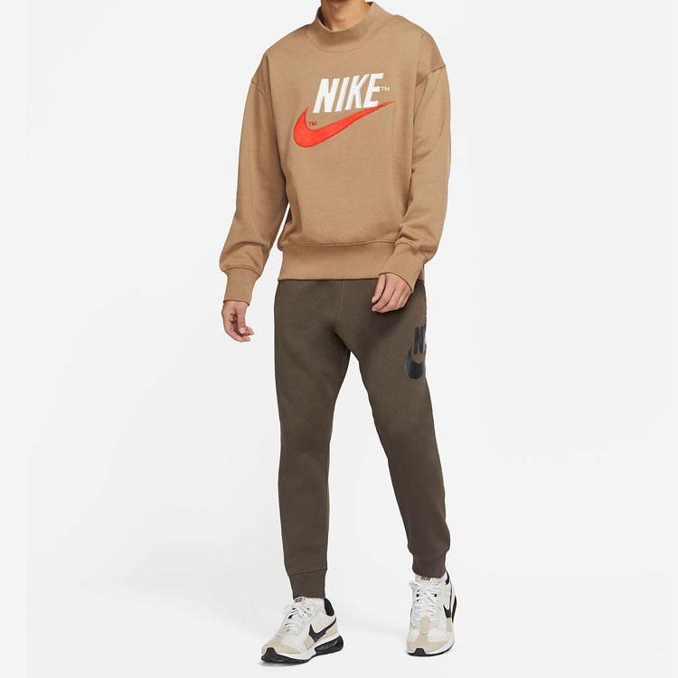 Nike Sweatshirts Men's Umber Crew Neck Moderate Regular DM5274-258