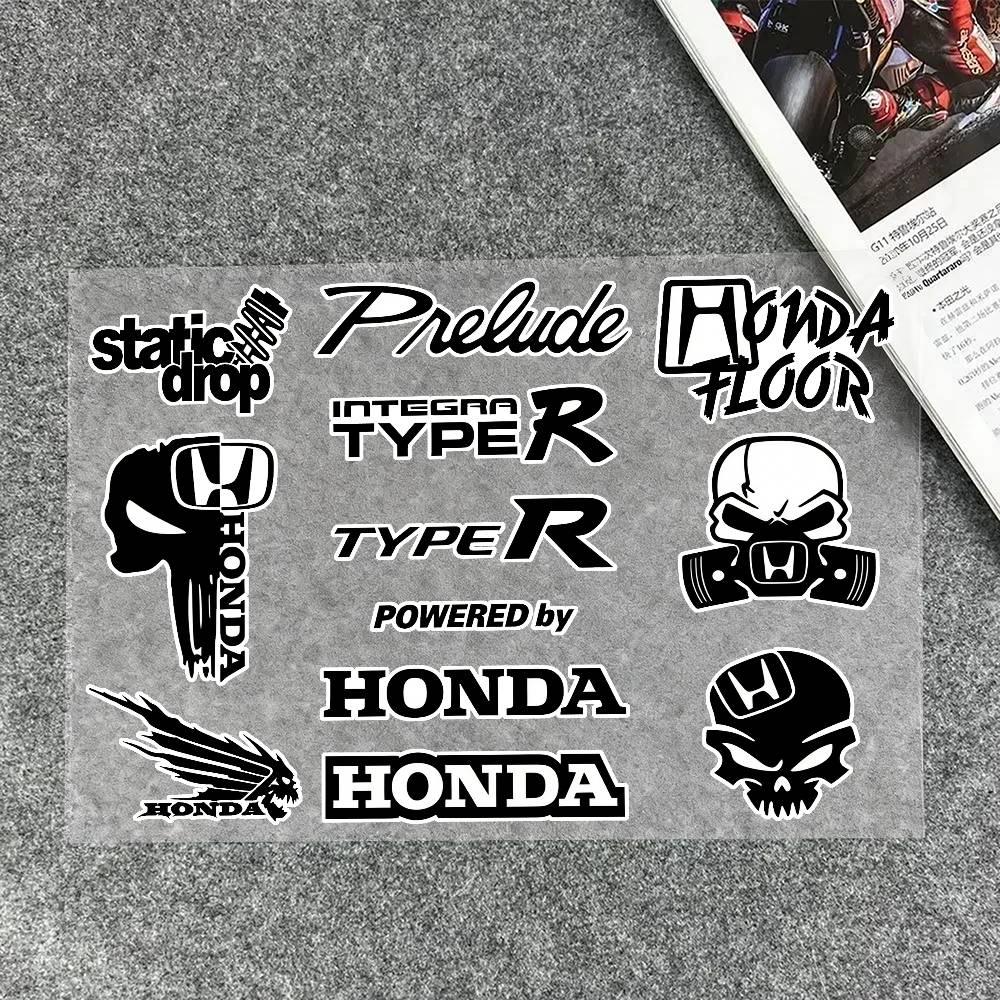 

Для HONDA Наклейки Мото Наклейка Кузов Авто Бампер Окна Мотоцикл Ноутбук Стены Виниловая Наклейка Авто Тюнинг Аксессуары 20x30cm