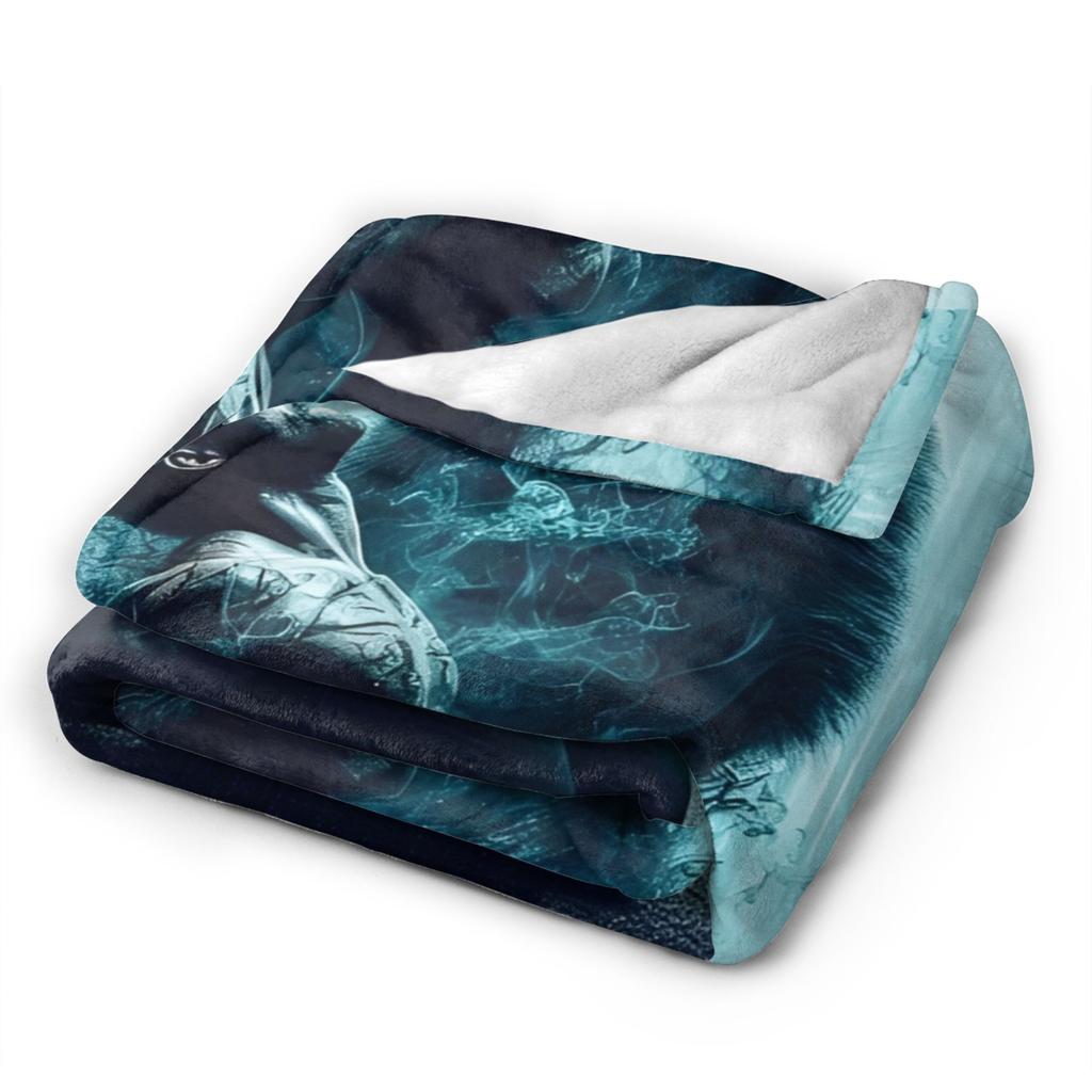 Teen Wolf  Blanket Coral Fleece Plush Movies Super Warm Throw Blanket for Airplane Travel Bedroom Quilt