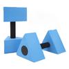 1 Pair Water Floating Dumbbell Triangle Chidren Swimming Teaching Aids for Kids Swimming Blue