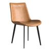 Modern Minimalist Italian Metal Dining Chair with Backrest - Light Luxury Style for Living Room and Home