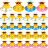 6-36 Set Mini Rubber Ducks In Bulk Summer Rubber Ducky Bathtub Shower Ducks For Baby Shower Car Dashboard Decor