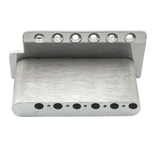 Wilkinson WOV04 10.8mm String Spacing 6-Point Guitar Tremolo Bridge for Squier/Mexico Fender/MIJ Strat Electric Guitars, Chrome