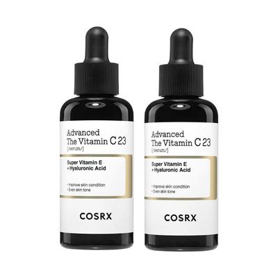Advanced 23% Vitamin C Serum Brightening & Dark Spot Correcting Treatment 20ml × 2pcs