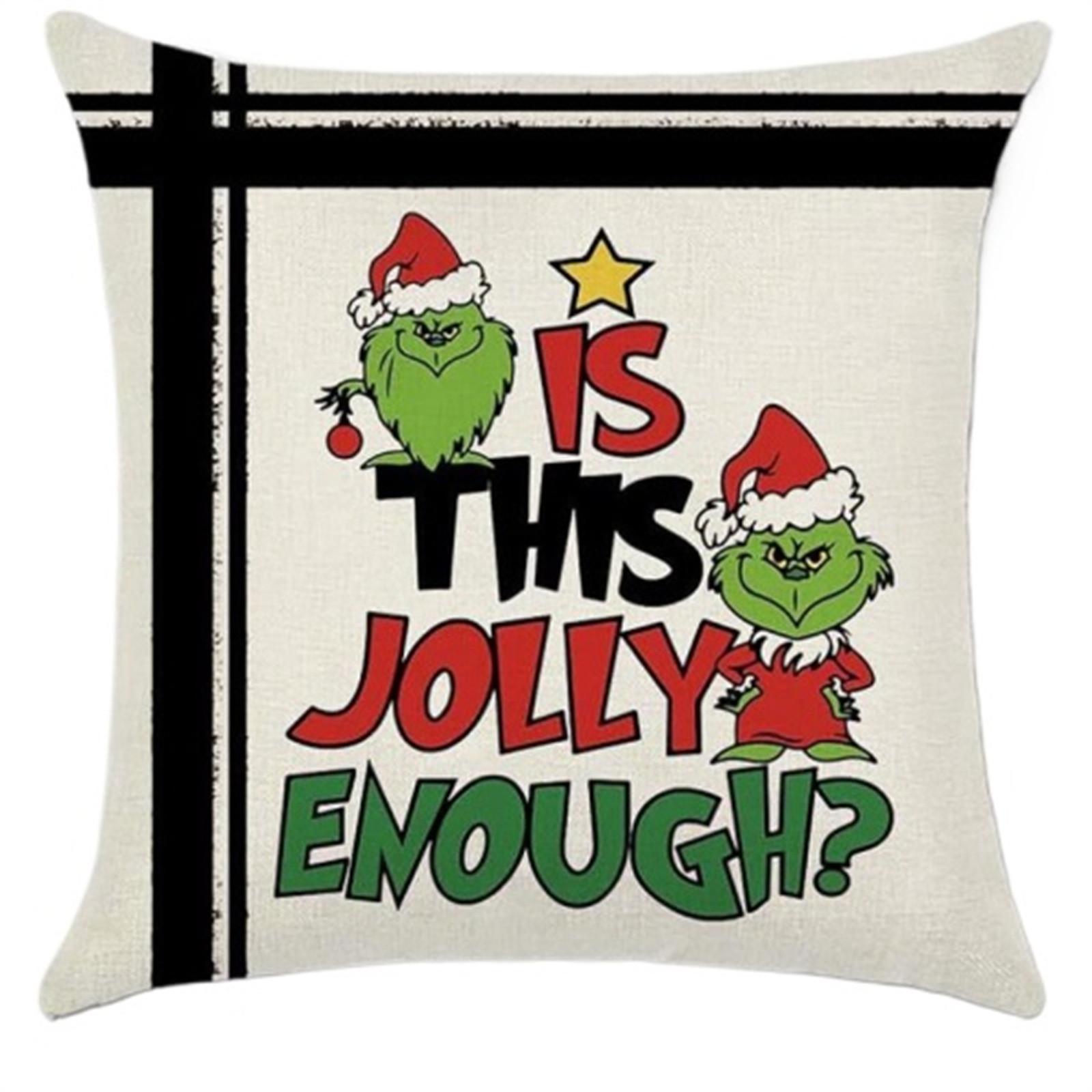 

Рождественские наволочки 18x18 набор наволочек декоративные наволочки для домашнего декора диван кресло кровать спальня гостиная One Size