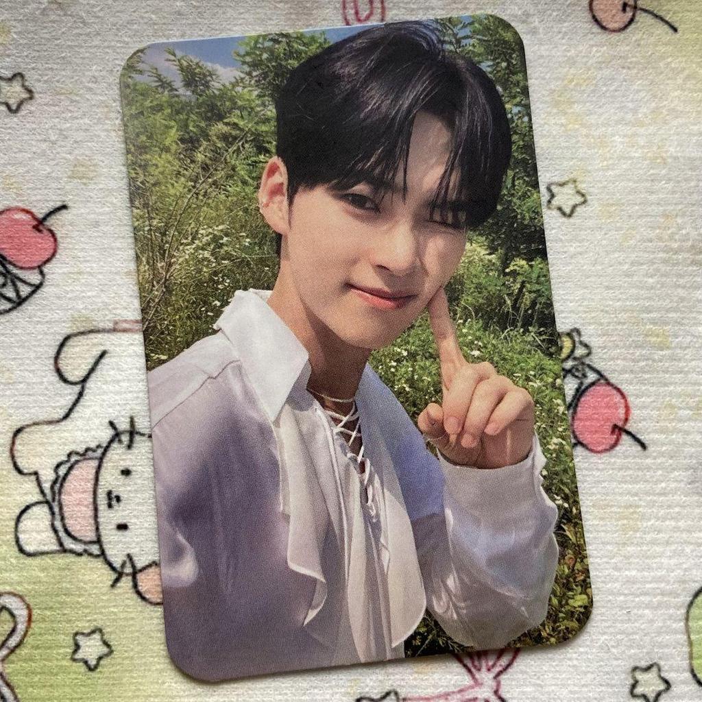 [USED] Zb1 3rd Week Song Hanbin Sanok Zebewan Pre-recorded Trading Card