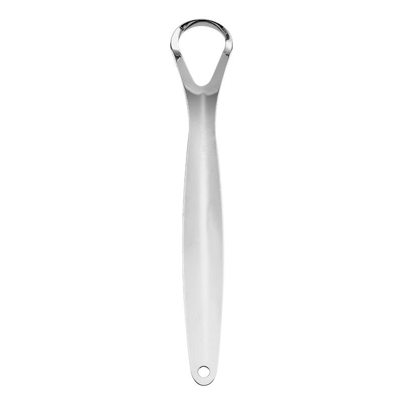 Stainless Steel Tongue Scraper and Cleaner - Oral Cleaning Tool