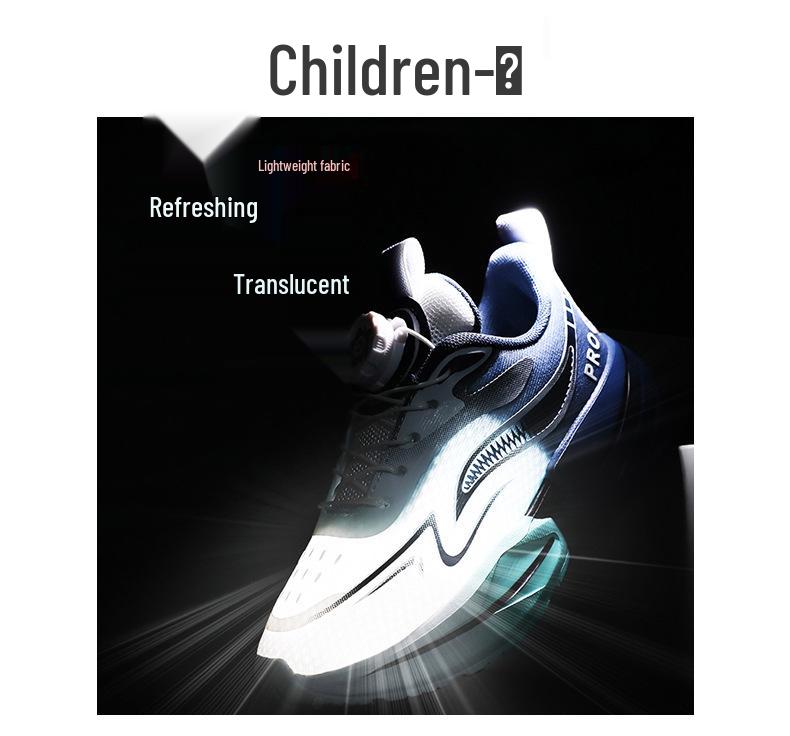 Boys' Lightweight Breathable Mesh Running Shoes - Autumn 2025 Collection