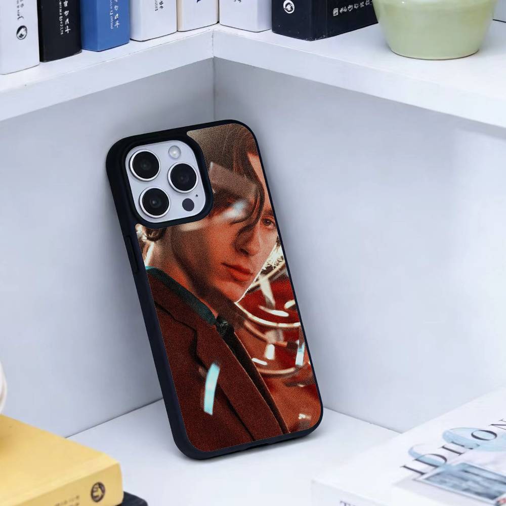 J-Timothee Chalamet Phone Case For iPhone17,16,15,14,13 Plus,Pro Max Magnetic For Magsafe Wireless Charging
