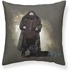 Housse de coussin - belum - harry potter - modèle hagrid a - 50x50 cm - 100% coton half panama