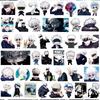 Gojo Satoru Jujutsu Kaisen Stickers for Mobile, Notebook, Anime Decor. Black and White Collage Design.