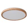 NIBOENOKI LED Ceiling Wood Grain for 6 Tatami Color Temperature Indirect Remote Timer Night Light Warm White to Daylight White Slim Energy No