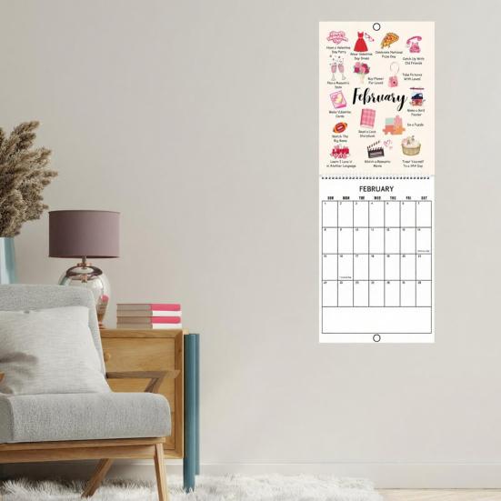 Yousheng 2026 Wall Calendar Jan. 2026 - Dec.2026 Vertical 12 Monthly Calendar for Appointments Scheduling Home Office Organization