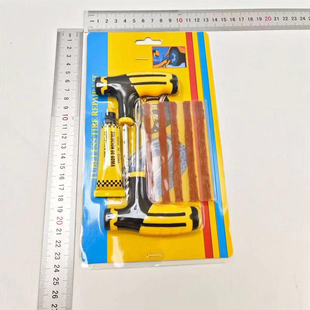 Motorcycle & Car Tire Repair Kit for Emergency Use