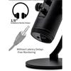 ZX-776 Professional Streaming Microphone with Touch Panel RGB Atmosphere Light for Live Gaming Streaming Podcast Recording