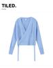 Girls' Long Sleeve Dance Cardigan Shawl - Ballet Practice Sweater for Autumn/Winter