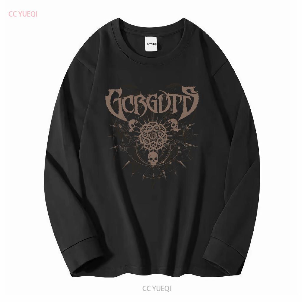 Rare Gorguts Band Basic For Fan Black All Size Men T Shirt S5574 vintage Washed fashion streetwear designer clothes graphic