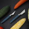 kitchen Carving Modeling tool Stainless Steel Sharp Portable Scimitar for Chef