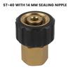 Adapter Connector Parts Supplies Wash Machine Yard Accessories M22 X 1/4 IT Outdoor Car Cleaning High Pressure