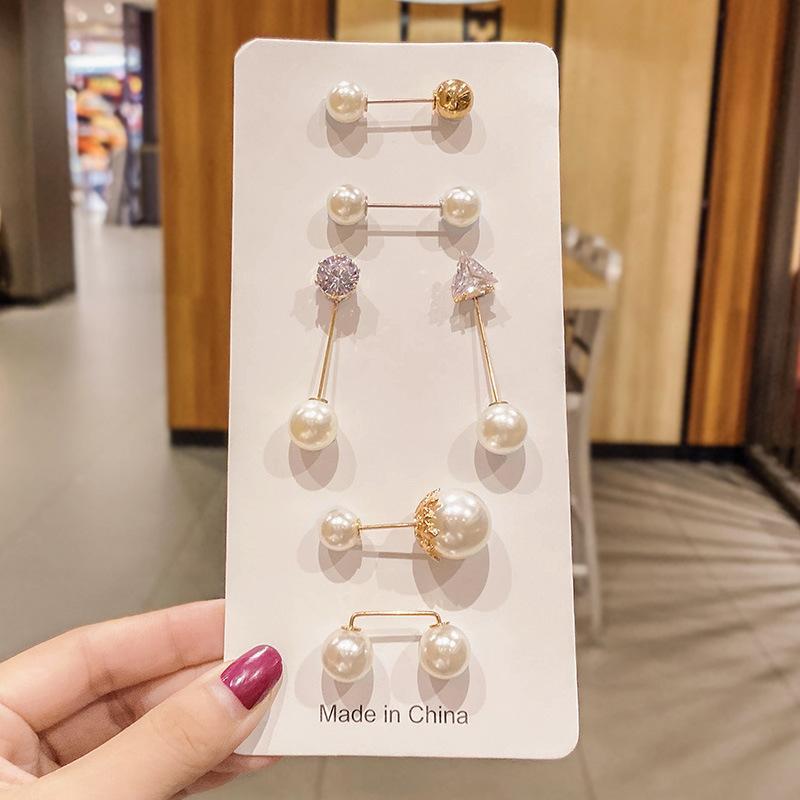 Κομψή καρφίτσα μέσης με μαργαριτάρι και καρφίτσα για γυναίκες