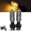 2Pcs 12V Led Motorcycle Turn Signals Lights Water Flowing Indicator Arrow Blinker Lamps for Honda CB250 TWISTER TITAN150 2000