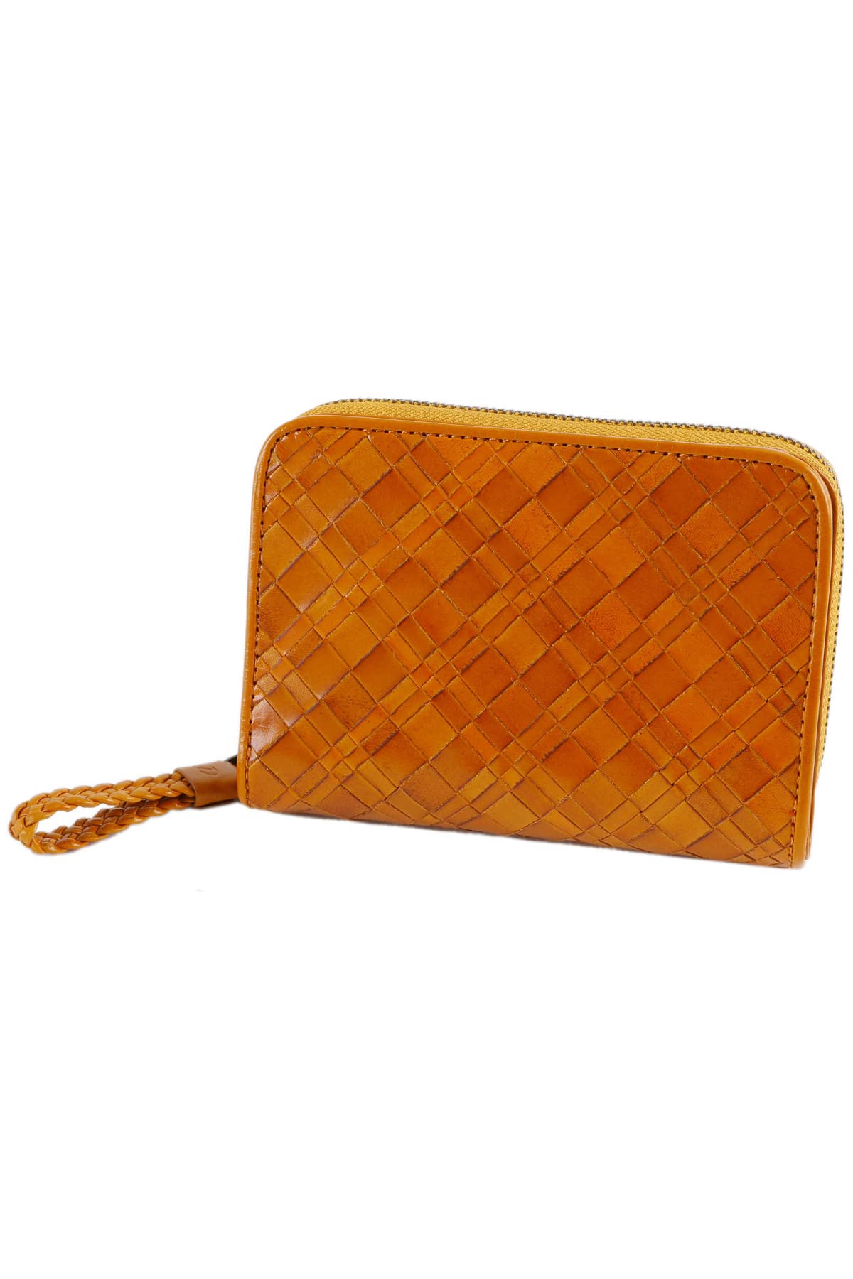 

Bifold Wallet Genuine Leather Mustard [Dakota] Women s DA-30821-53 гірчичний